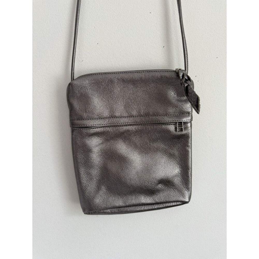 SAS Portrait Collection Crossbody Leather Bag – Made in USA – Dark Brown